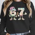 Baseball 67 Dripping Six Seven Drip Meme Ice Cream Boy Unisex Sweatshirt