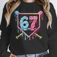Baseball 67 Ice Cream Drip Six Seven Meme Boy Girl Kid Unisex Sweatshirt