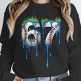 Baseball 67 Six Seven Gen Alpha Meme Blue Drip Boys Unisex Sweatshirt Baseball 67 Six Seven Gen Alpha Meme Blue Drip Boys Unisex Sweatshirt