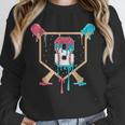 Baseball 8 Year Old Ice Cream Drip 8th Birthday Boys Player Unisex Sweatshirt Baseball 8 Year Old Ice Cream Drip 8th Birthday Boys Player Unisex Sweatshirt