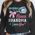 Baseball Or Bows Your Grandma Loves You Gender Reveal Unisex Sweatshirt Baseball Or Bows Your Grandma Loves You Gender Reveal Unisex Sweatshirt