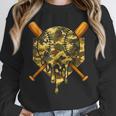 Baseball Camo Boys Ice Cream Youth Baseball Unisex Sweatshirt