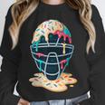Baseball Catcher Mask Ice Cream Dripping Baseball Boy Youth Unisex Sweatshirt Baseball Catcher Mask Ice Cream Dripping Baseball Boy Youth Unisex Sweatshirt