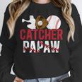 Baseball Catcher Papaw Proud Papaw Of A Baseball Catcher Unisex Sweatshirt