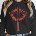Baseball Cross Bats Pitcher Jesus Faith Unisex Sweatshirt Baseball Cross Bats Pitcher Jesus Faith Unisex Sweatshirt