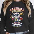 Baseball Cute Youth Ice Cream Valentine Day Sporty Fun Unisex Sweatshirt