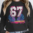 Baseball Drip 67 Meme Six Seven 6-7 Gen Alpha Slang Unisex Sweatshirt Baseball Drip 67 Meme Six Seven 6-7 Gen Alpha Slang Unisex Sweatshirt