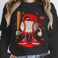Baseball Drip Ice Cream Apparel Boys Kids Valentines Day Unisex Sweatshirt