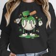 Baseball Drip Ice Cream Boys Kids Shamrock St Patricks Day Unisex Sweatshirt Baseball Drip Ice Cream Boys Kids Shamrock St Patricks Day Unisex Sweatshirt