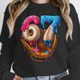 Baseball Drip Ice Cream Number 67 Player Or 67th Birthday Unisex Sweatshirt