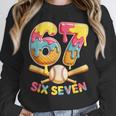 Baseball Drip Ice Cream Number 67 Player Lifestyle Unisex Sweatshirt