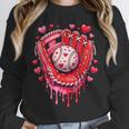 Baseball Drip Ice Cream Sprinkles Valentines Day Baseball Unisex Sweatshirt Baseball Drip Ice Cream Sprinkles Valentines Day Baseball Unisex Sweatshirt
