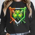 Baseball Drip Ice Cream St Patricks Day Shamrock Lucky Unisex Sweatshirt Baseball Drip Ice Cream St Patricks Day Shamrock Lucky Unisex Sweatshirt