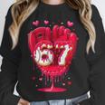 Baseball Drip Ice Cream Valentine Youth Boys Girls Sport Unisex Sweatshirt Baseball Drip Ice Cream Valentine Youth Boys Girls Sport Unisex Sweatshirt