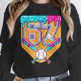 Baseball Drip Number 67 Ice Cream Home Plate Drip Unisex Sweatshirt Baseball Drip Number 67 Ice Cream Home Plate Drip Unisex Sweatshirt