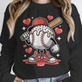 Baseball Drip Valentine Boys Women Men Hearts Sport Love Unisex Sweatshirt Baseball Drip Valentine Boys Women Men Hearts Sport Love Unisex Sweatshirt
