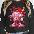 Baseball Drip Valentine Sports Vday Ice Cream Drip Heart Unisex Sweatshirt Baseball Drip Valentine Sports Vday Ice Cream Drip Heart Unisex Sweatshirt
