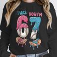 Baseball Ice Cream I Was 6 Now I'm 7 67 Birthday Boy Unisex Sweatshirt Baseball Ice Cream I Was 6 Now I'm 7 67 Birthday Boy Unisex Sweatshirt