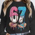 Baseball Ice Cream Drip 67 Hands Six Seven Boys Unisex Sweatshirt