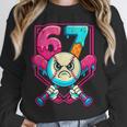 Baseball Ice Cream Drip Number 67 Six Seven Meme 67 Unisex Sweatshirt Baseball Ice Cream Drip Number 67 Six Seven Meme 67 Unisex Sweatshirt