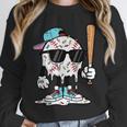 Baseball Ice Cream Drip Sports Boys Kids Youth Men Unisex Sweatshirt Baseball Ice Cream Drip Sports Boys Kids Youth Men Unisex Sweatshirt
