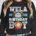 Baseball Ice Cream Drip Wela Of The Birthday Boy Unisex Sweatshirt