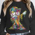 Baseball Ice Cream Dripping Dabbing Baseball Drip Unisex Sweatshirt Baseball Ice Cream Dripping Dabbing Baseball Drip Unisex Sweatshirt