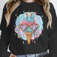 Baseball Ice Cream Heart Sunglasses Youth Boys Valentine Unisex Sweatshirt Baseball Ice Cream Heart Sunglasses Youth Boys Valentine Unisex Sweatshirt