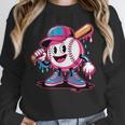 Baseball Ice Cream Shirt Cool Baseball Drip For Boys Unisex Sweatshirt Baseball Ice Cream Shirt Cool Baseball Drip For Boys Unisex Sweatshirt