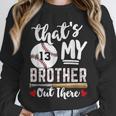 Baseball Jersey Number 13 That's My Brother Out There Unisex Sweatshirt Baseball Jersey Number 13 That's My Brother Out There Unisex Sweatshirt