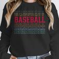Baseball Layered Text Team Player Coach Youth Unisex Sweatshirt Baseball Layered Text Team Player Coach Youth Unisex Sweatshirt
