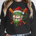 Baseball Lifestyle Apparel Youth Christmas Baseball Drip Unisex Sweatshirt Baseball Lifestyle Apparel Youth Christmas Baseball Drip Unisex Sweatshirt