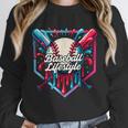 Baseball Lifestyle Shirt Youth Baseball Drip Icecream Boys Unisex Sweatshirt Baseball Lifestyle Shirt Youth Baseball Drip Icecream Boys Unisex Sweatshirt