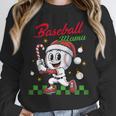 Baseball Mama Christmas Santa Hat Xmas Softball Mom Unisex Sweatshirt Baseball Mama Christmas Santa Hat Xmas Softball Mom Unisex Sweatshirt