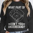 Baseball Math Double Play What Part Of Baseball Game Unisex Sweatshirt