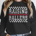 Baseball Player Raising Ballers Game Day Respect The Drip Unisex Sweatshirt