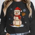 Baseball Snowman Merry Christmas Holiday Sports Xmas Pajamas Unisex Sweatshirt Baseball Snowman Merry Christmas Holiday Sports Xmas Pajamas Unisex Sweatshirt