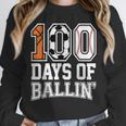 Baseball Soccer Basketball 100 Days Of School Unisex Sweatshirt