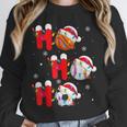 Basketball Baseball Soccer Christmas Ho Ho Ho Santa Xmas Unisex Sweatshirt Basketball Baseball Soccer Christmas Ho Ho Ho Santa Xmas Unisex Sweatshirt