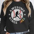 Birthday Baseball Lover 64 Years Old Awesome Since 1962 Unisex Sweatshirt Birthday Baseball Lover 64 Years Old Awesome Since 1962 Unisex Sweatshirt