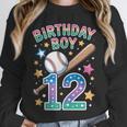 Birthday Boy 12th Birthday Baseball Unisex Sweatshirt Birthday Boy 12th Birthday Baseball Unisex Sweatshirt