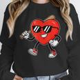 Boy Valentines Day Heart Love Baseball Boys Men Kids Unisex Sweatshirt