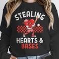 Boys Baseball Valentines Day Stealing Hearts Valentine Kids Unisex Sweatshirt Boys Baseball Valentines Day Stealing Hearts Valentine Kids Unisex Sweatshirt