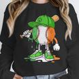 Boys St Patricks Day Kids Baseball Player Ice Cream Drip Unisex Sweatshirt Boys St Patricks Day Kids Baseball Player Ice Cream Drip Unisex Sweatshirt