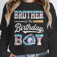Brother Of The Birthday Boy Baseball Ice Cream Drip Matching Unisex Sweatshirt Brother Of The Birthday Boy Baseball Ice Cream Drip Matching Unisex Sweatshirt