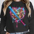 Camo Baseball Heart Drip Valentine Baseball Icecream Boys Unisex Sweatshirt Camo Baseball Heart Drip Valentine Baseball Icecream Boys Unisex Sweatshirt
