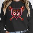 Chocolate 67 Drip Baseball Valentine Love Sports Unisex Sweatshirt Chocolate 67 Drip Baseball Valentine Love Sports Unisex Sweatshirt
