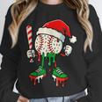 Christmas Baseball Drip For Boys Ice Cream Drip Baseball Unisex Sweatshirt Christmas Baseball Drip For Boys Ice Cream Drip Baseball Unisex Sweatshirt