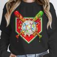 Christmas Baseball Ice Cream Drip Men Women Kids Unisex Sweatshirt Christmas Baseball Ice Cream Drip Men Women Kids Unisex Sweatshirt