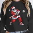 Christmas Baseball Player Santa Xmas Boys Men Toddler Unisex Sweatshirt
